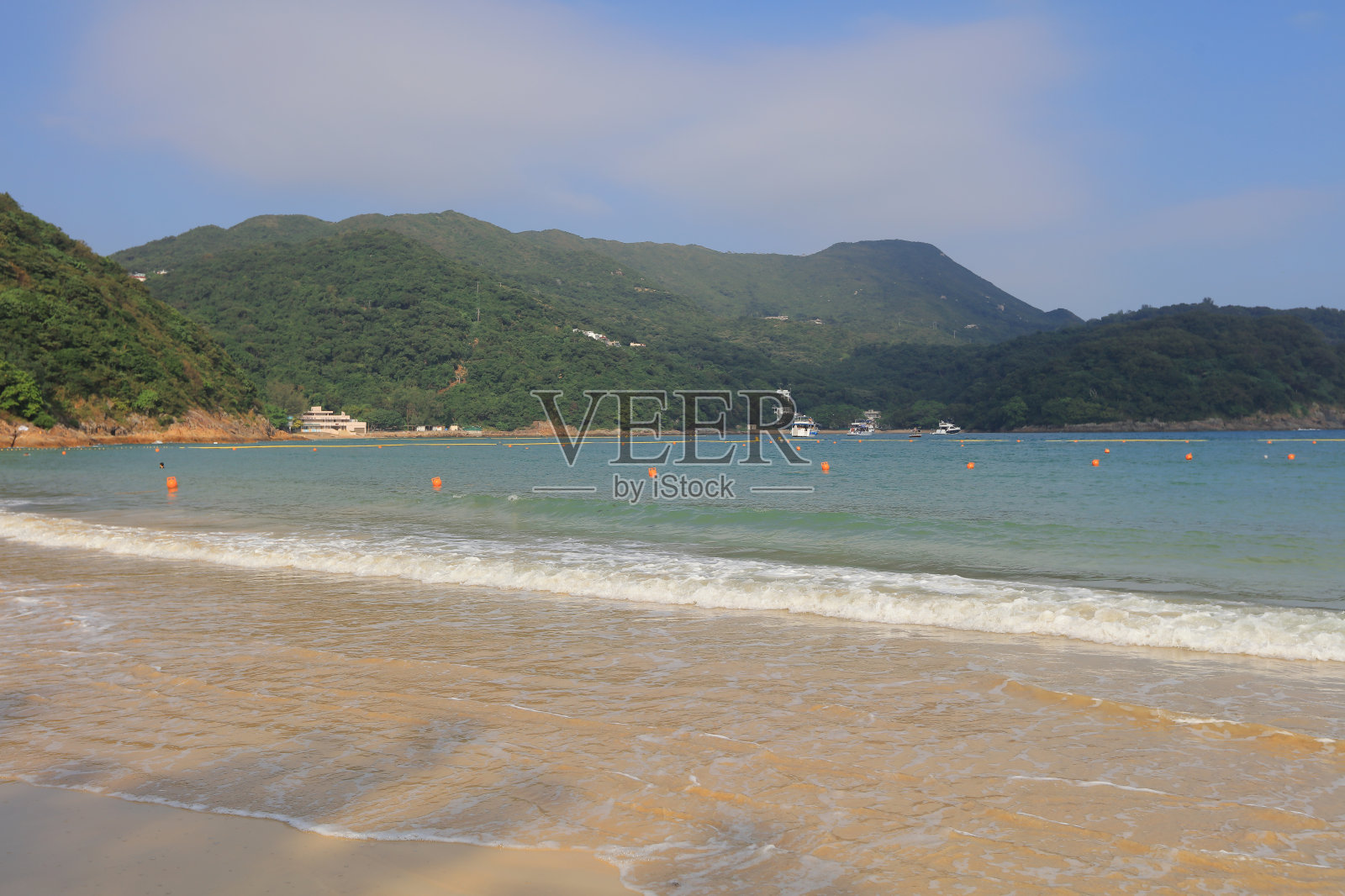 清水湾的沙滩照片摄影图片