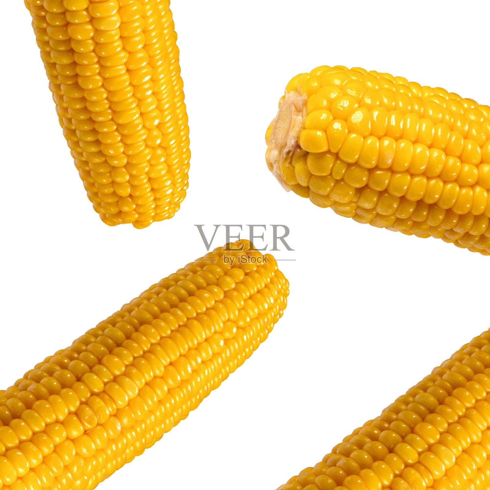 甜玉米孤立照片摄影图片