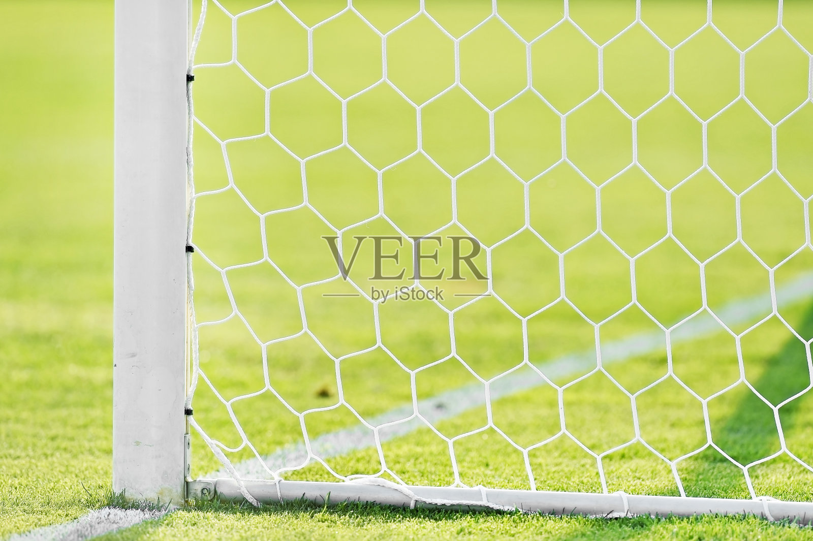 足球门柱细节照片摄影图片