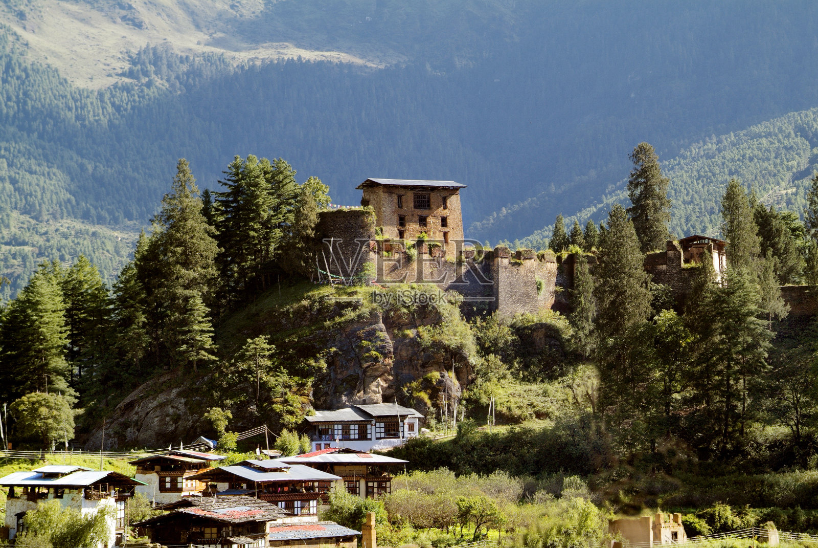 不丹， 帕罗照片摄影图片