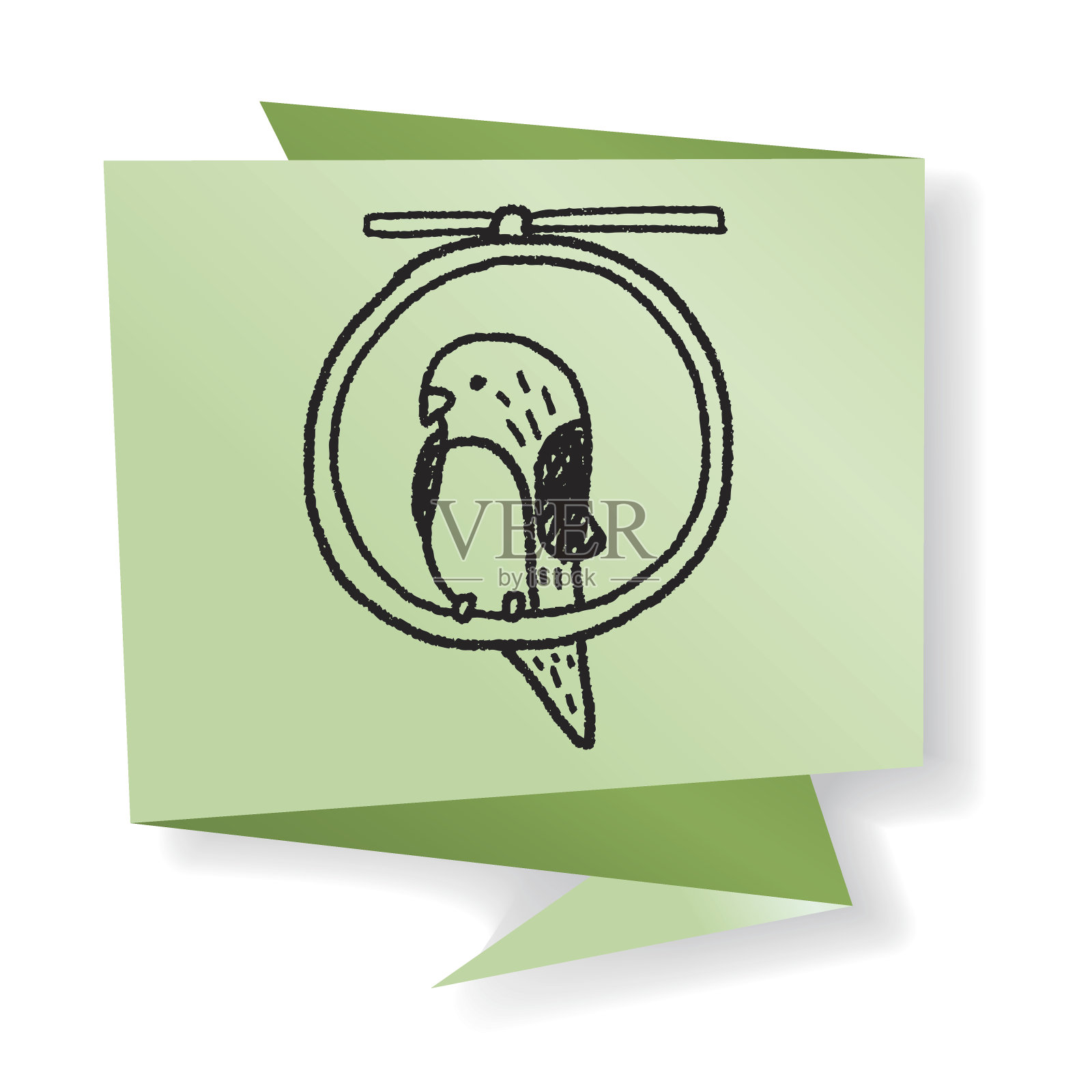 嘟嘟鸟插画图片素材