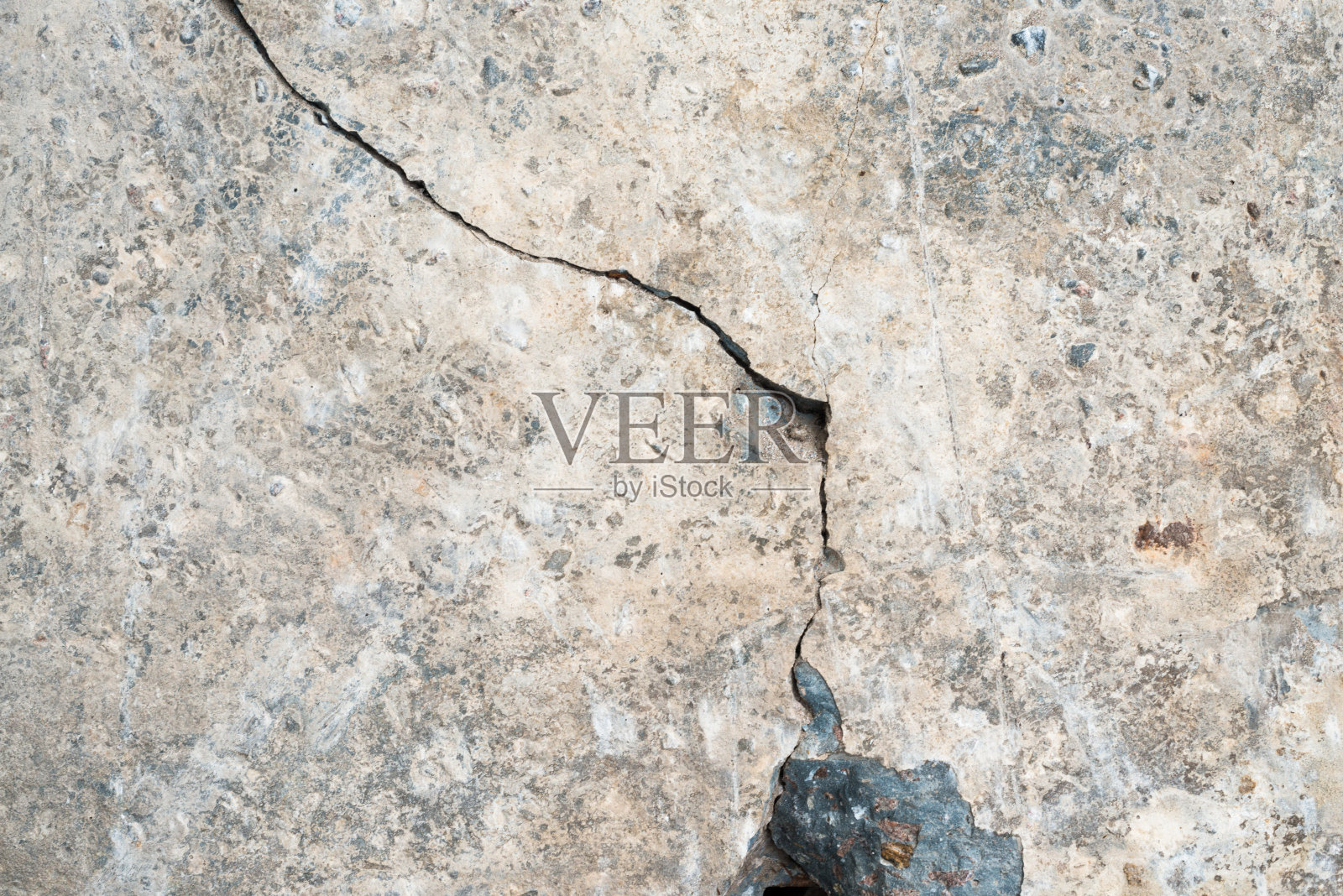 裂缝的混凝土表面照片摄影图片
