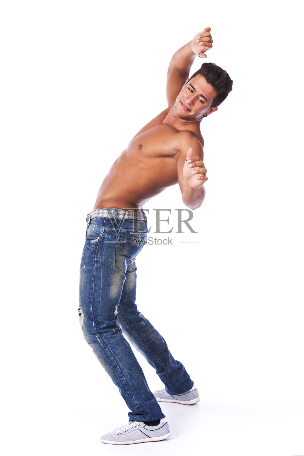 强大的年轻人照片摄影图片