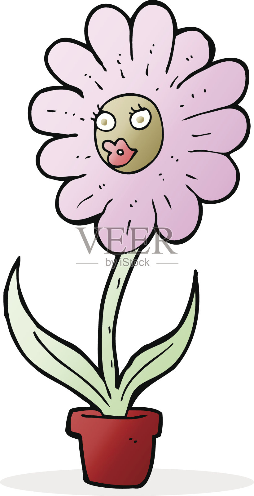 卡通花设计元素图片