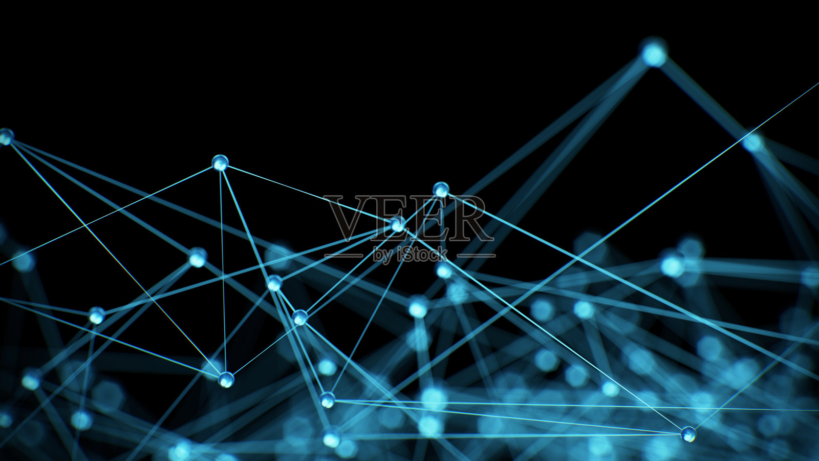 摘要网络连接背景插画图片素材