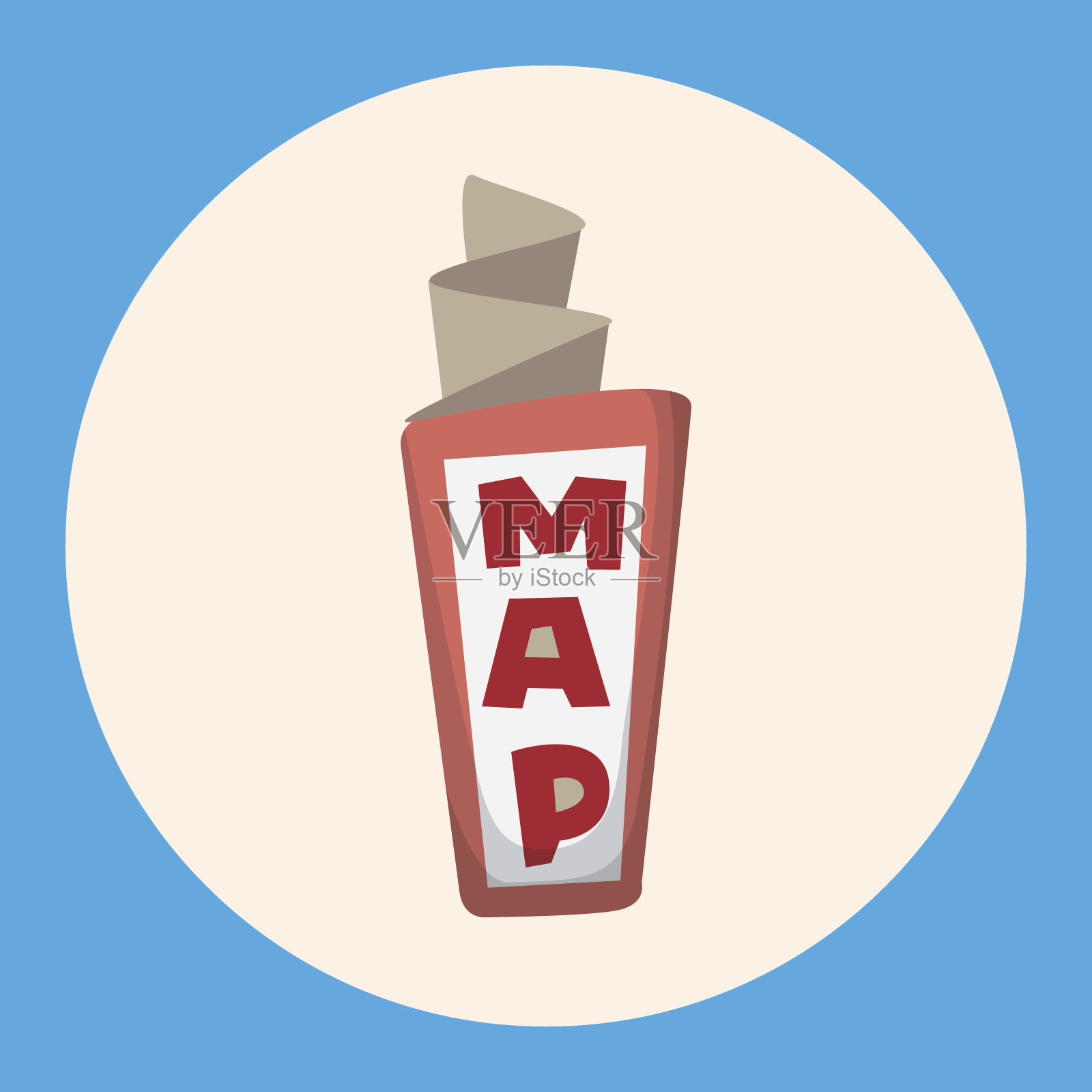 旅游装备地图主题元素插画图片素材