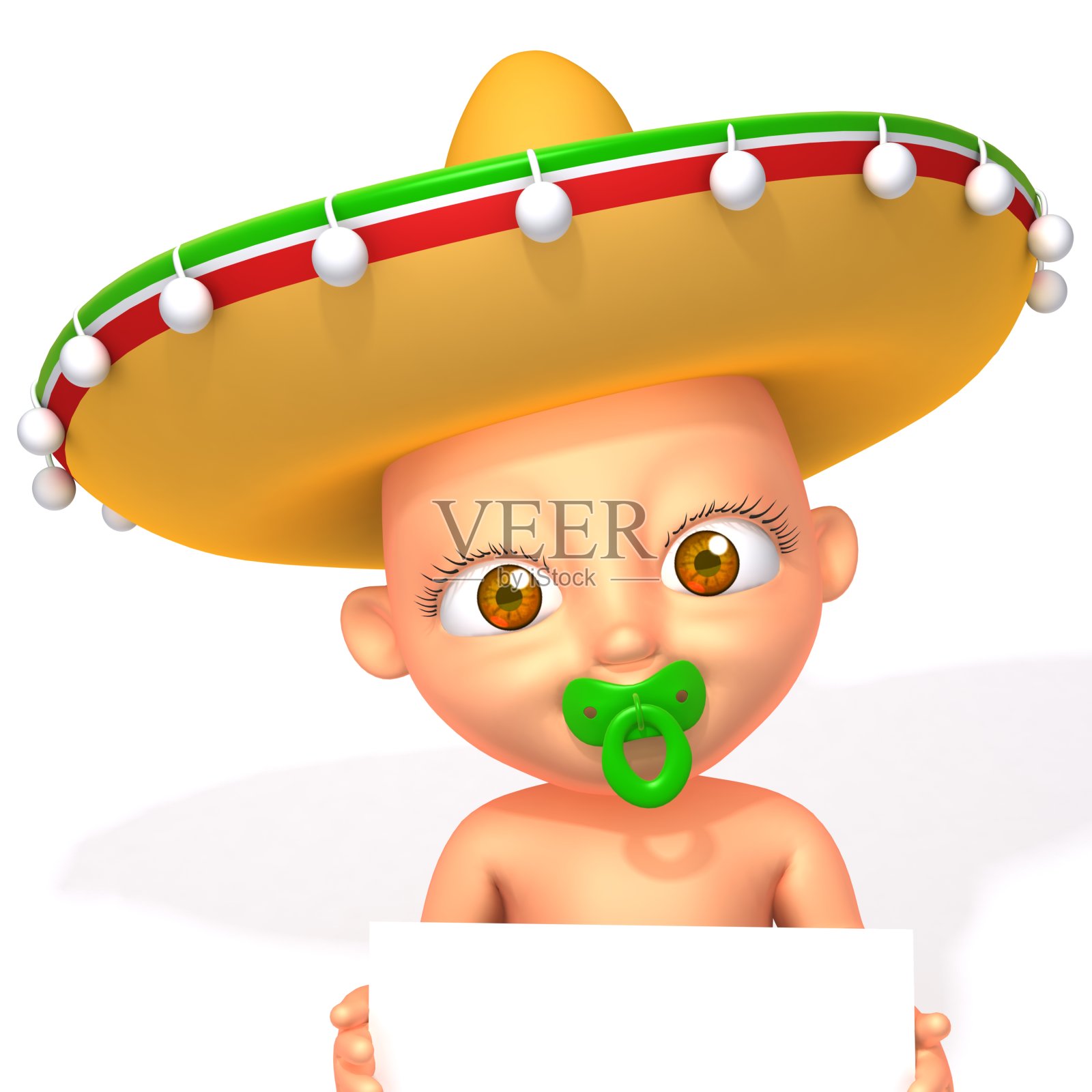 墨西哥婴儿照片摄影图片