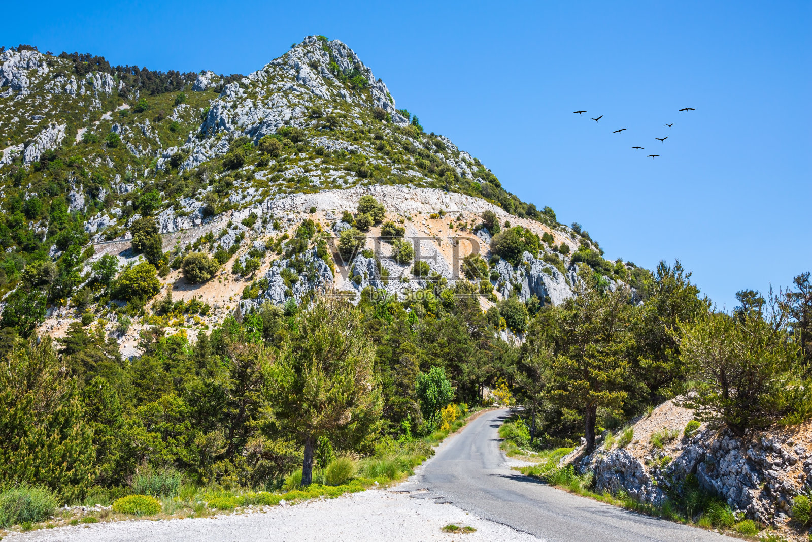 山路转弯照片摄影图片