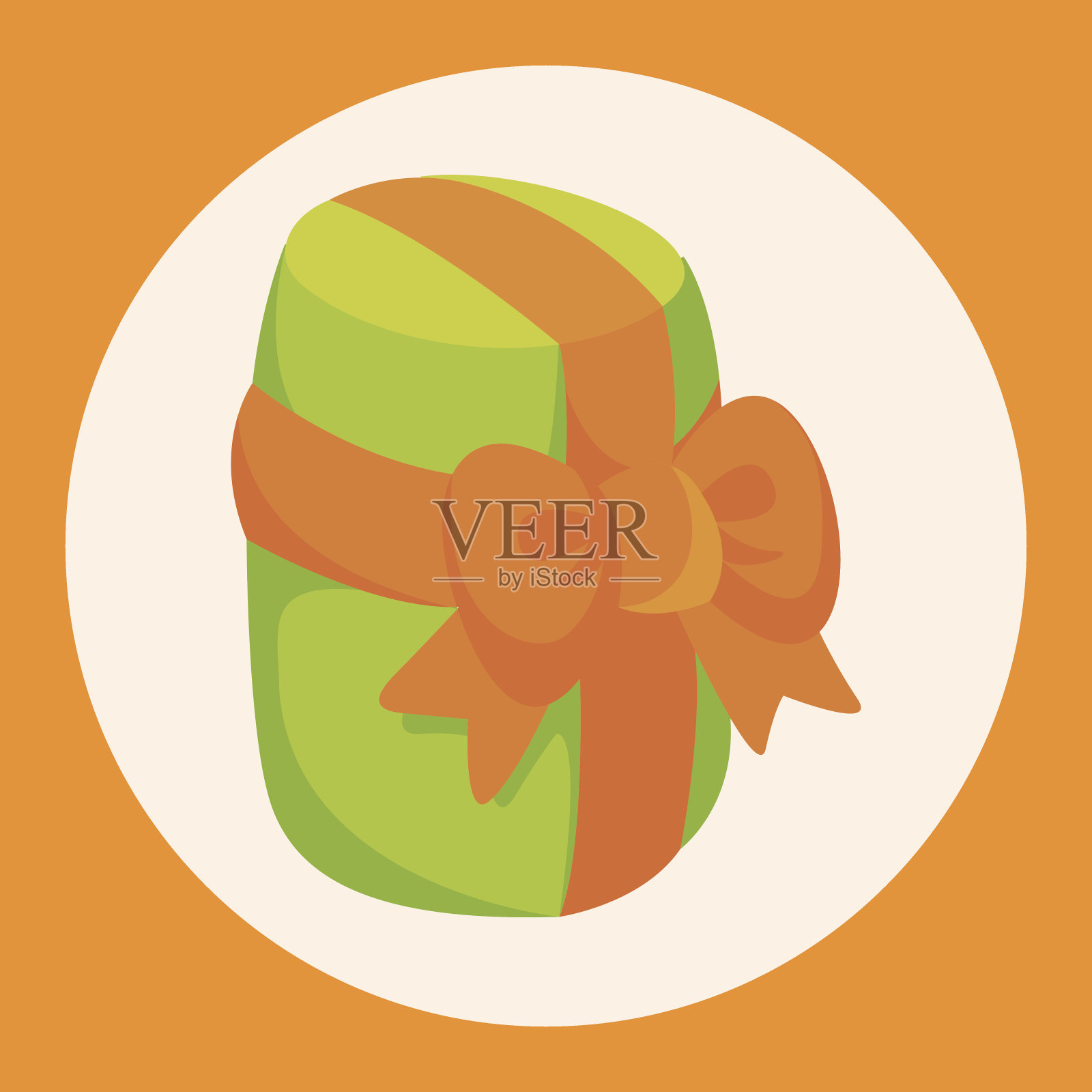 圣诞礼物主题元素插画图片素材