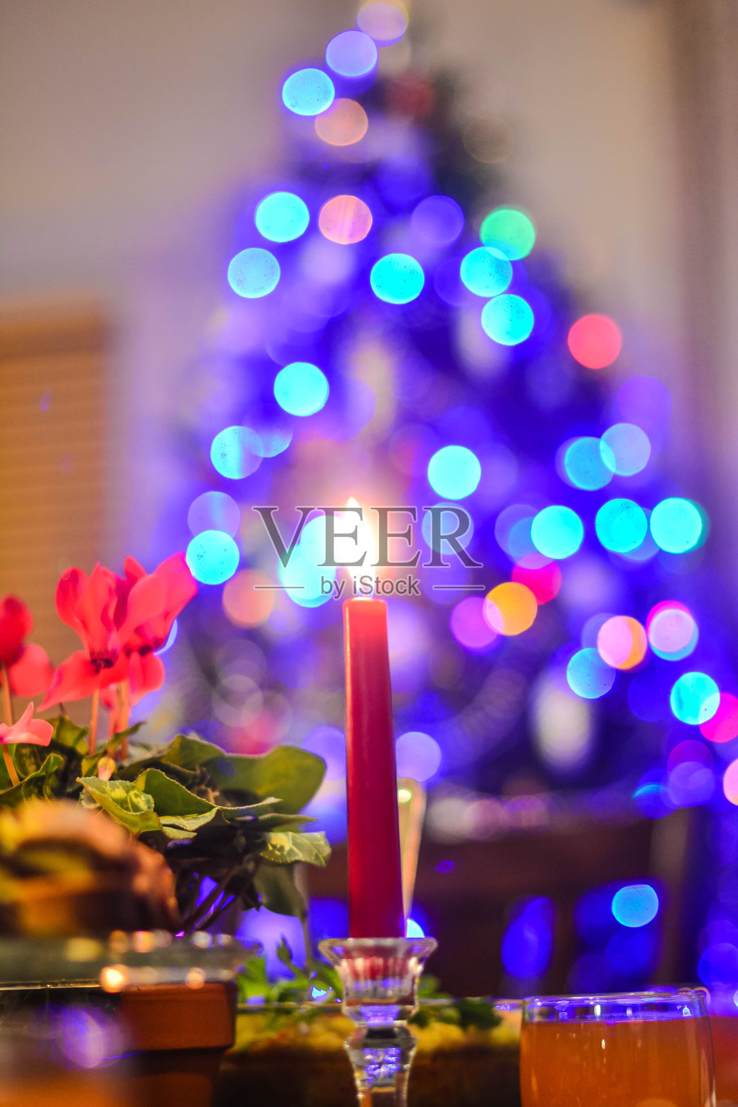 节日蜡烛照片摄影图片