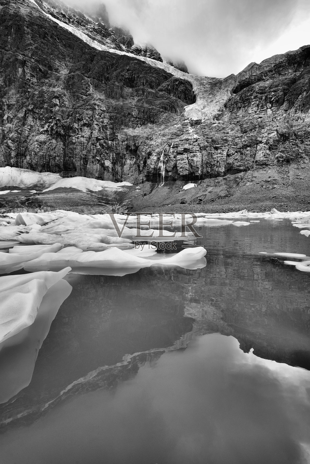 伊迪丝·卡维尔山照片摄影图片