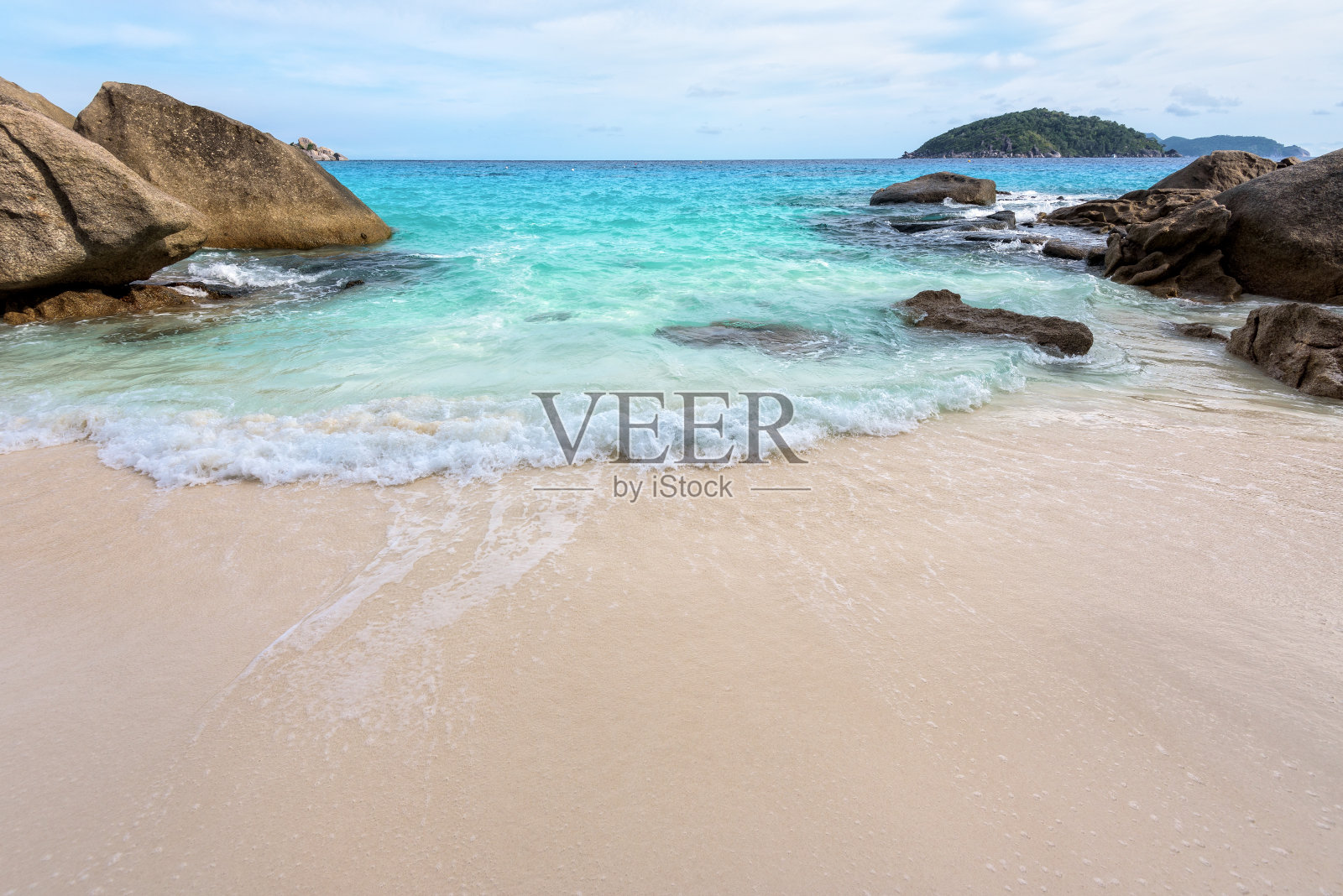 泰国夏日海滩照片摄影图片