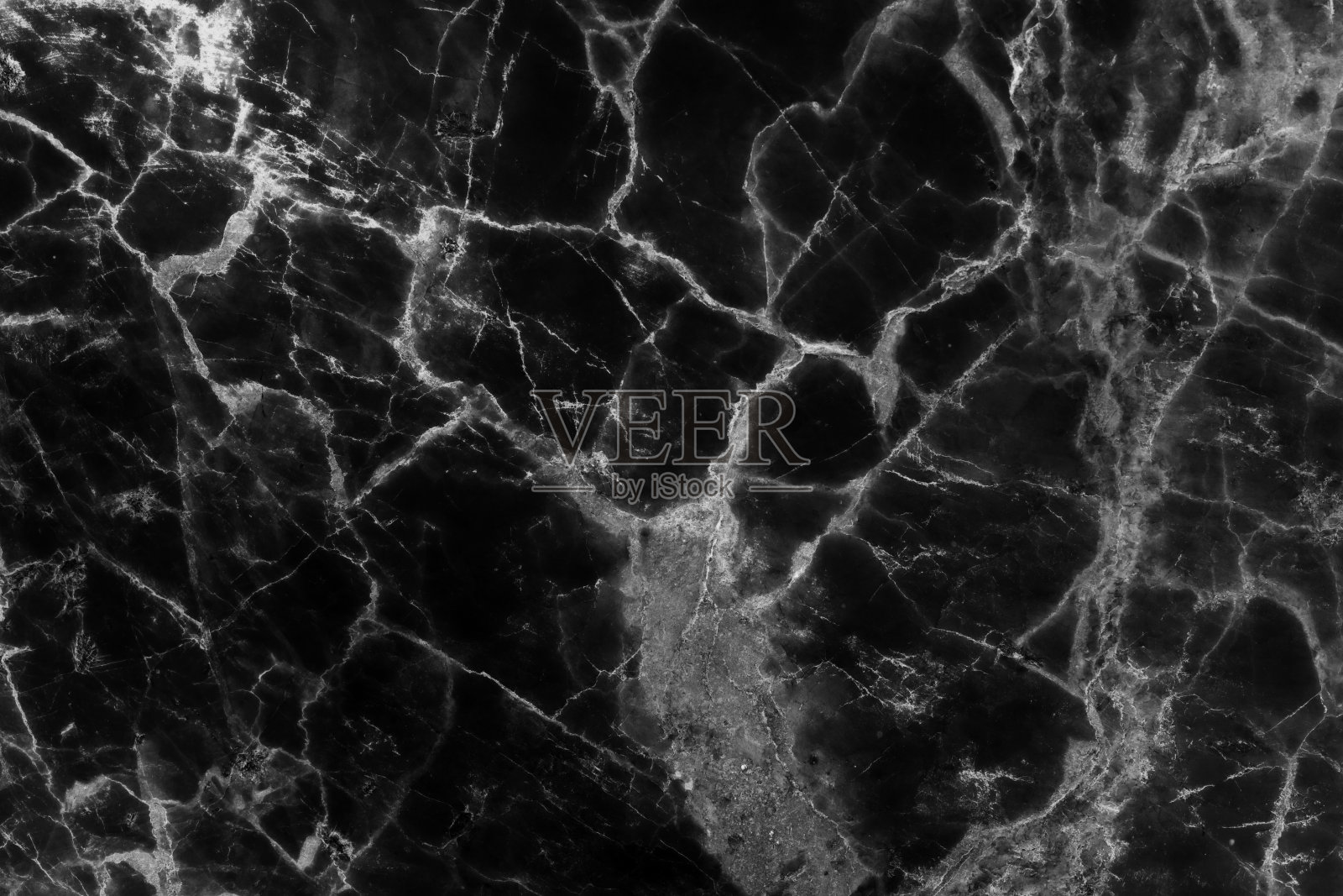 抽象的黑色大理石图案纹理(自然图案)设计。照片摄影图片