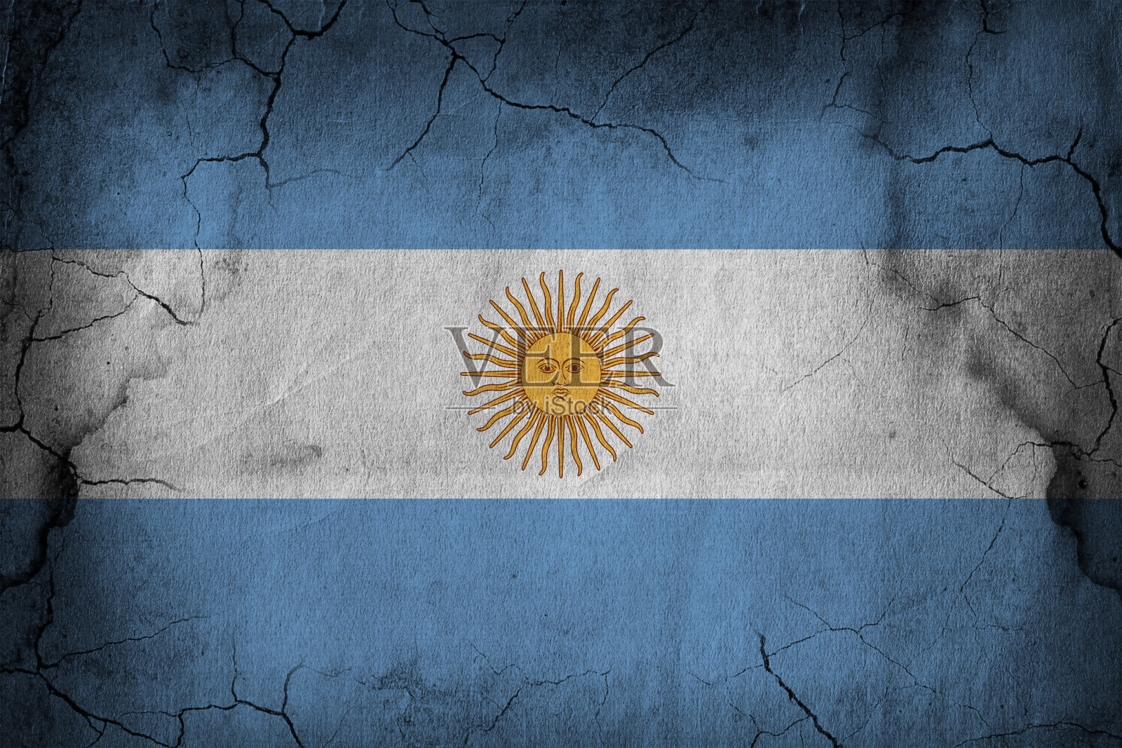 阿根廷石雕国旗照片摄影图片
