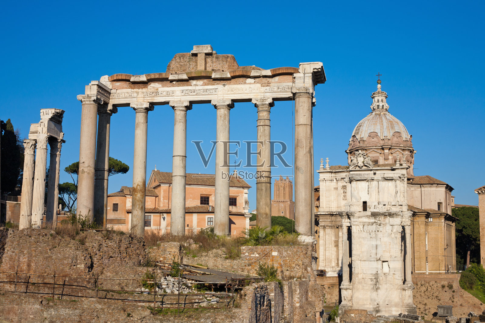 罗马论坛,废墟照片摄影图片