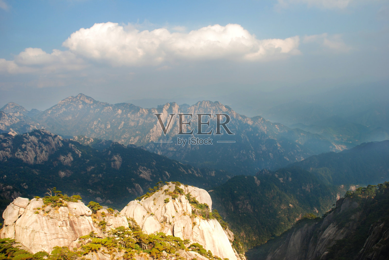 中国美丽的黄山风景照片摄影图片