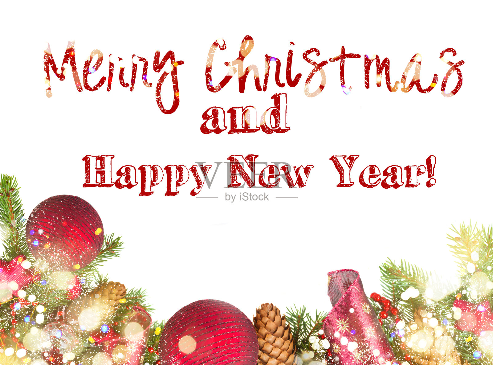 圣诞装饰品和锥形玩具照片摄影图片