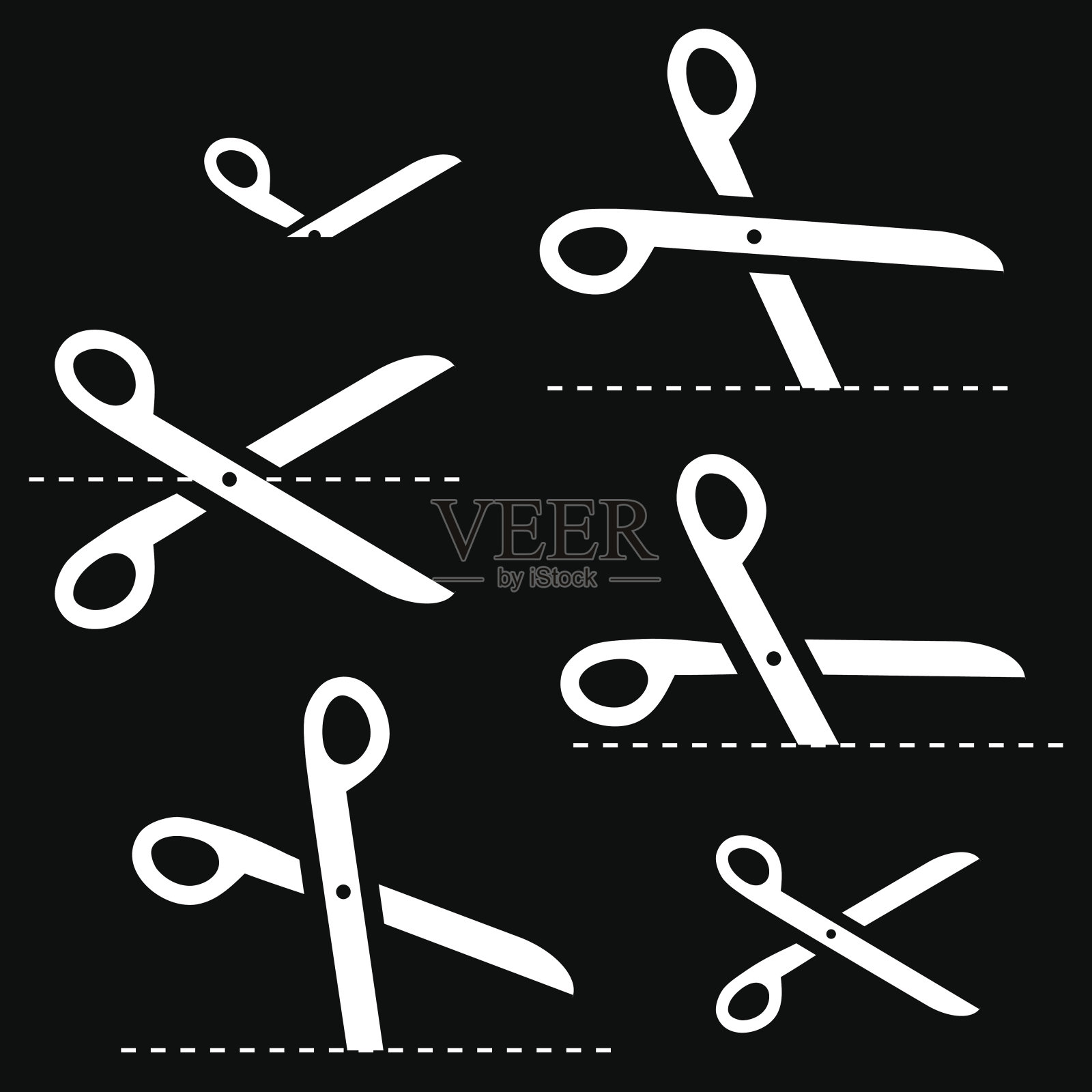 剪刀插画图片素材