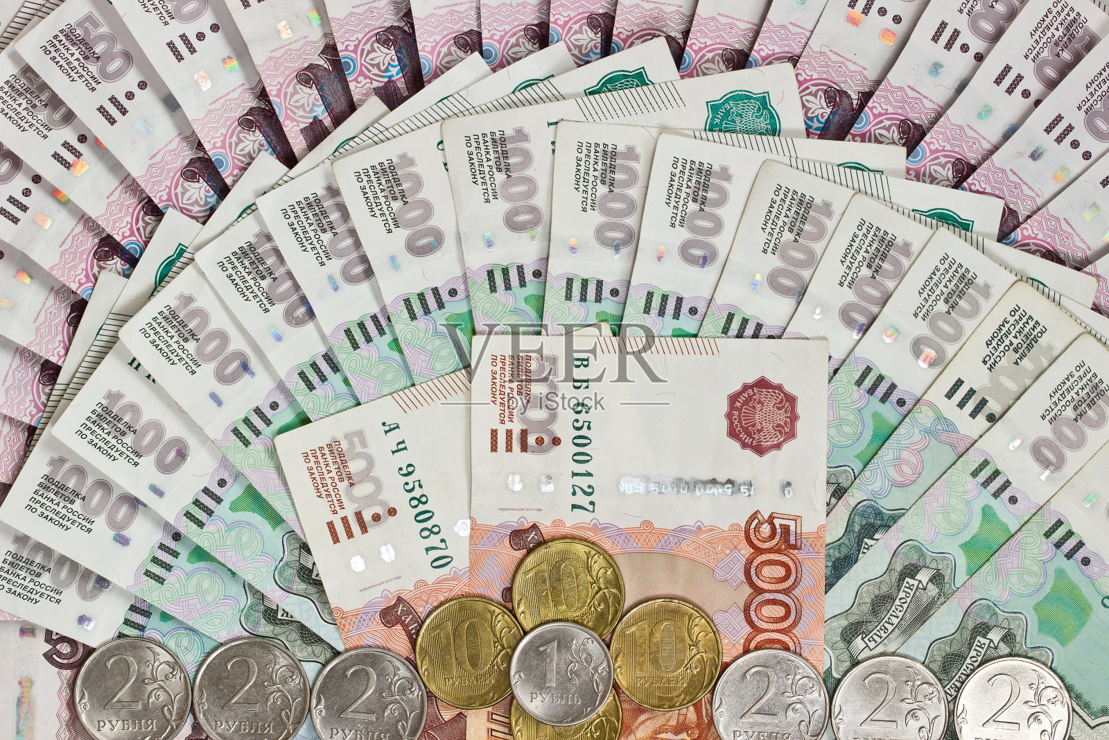 俄罗斯纸币的背景照片摄影图片
