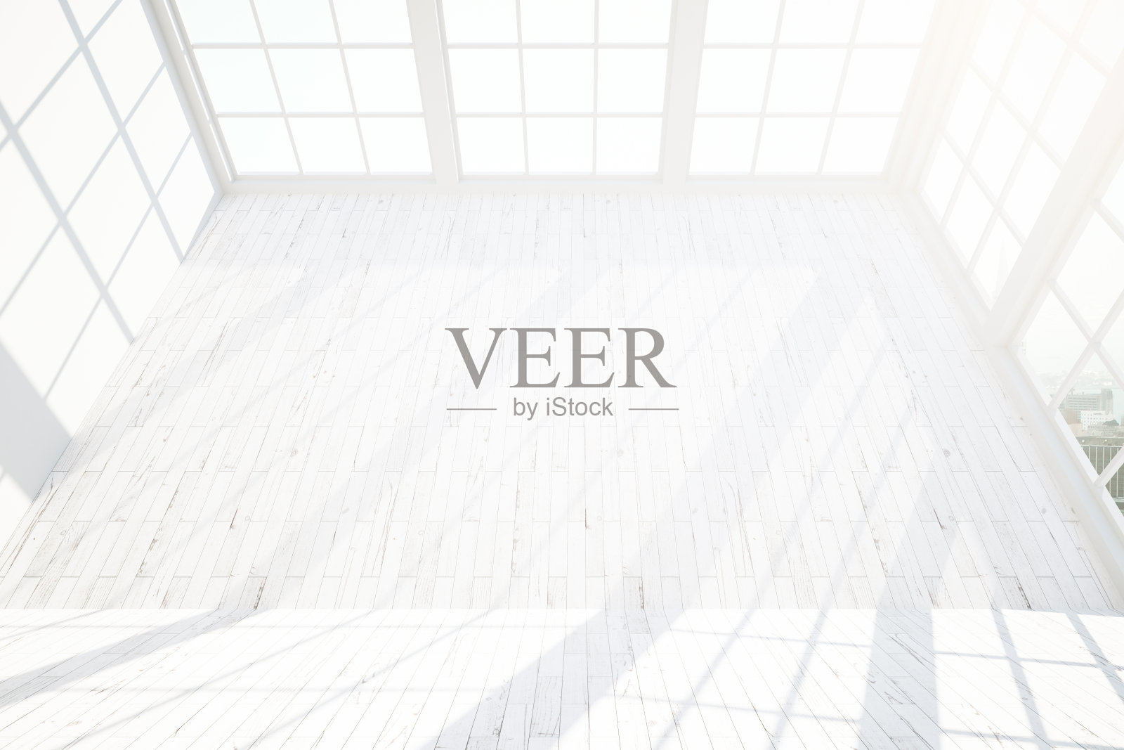 房间前面的空白墙照片摄影图片