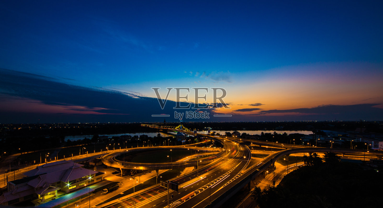 Nonthaburi 1桥照片摄影图片