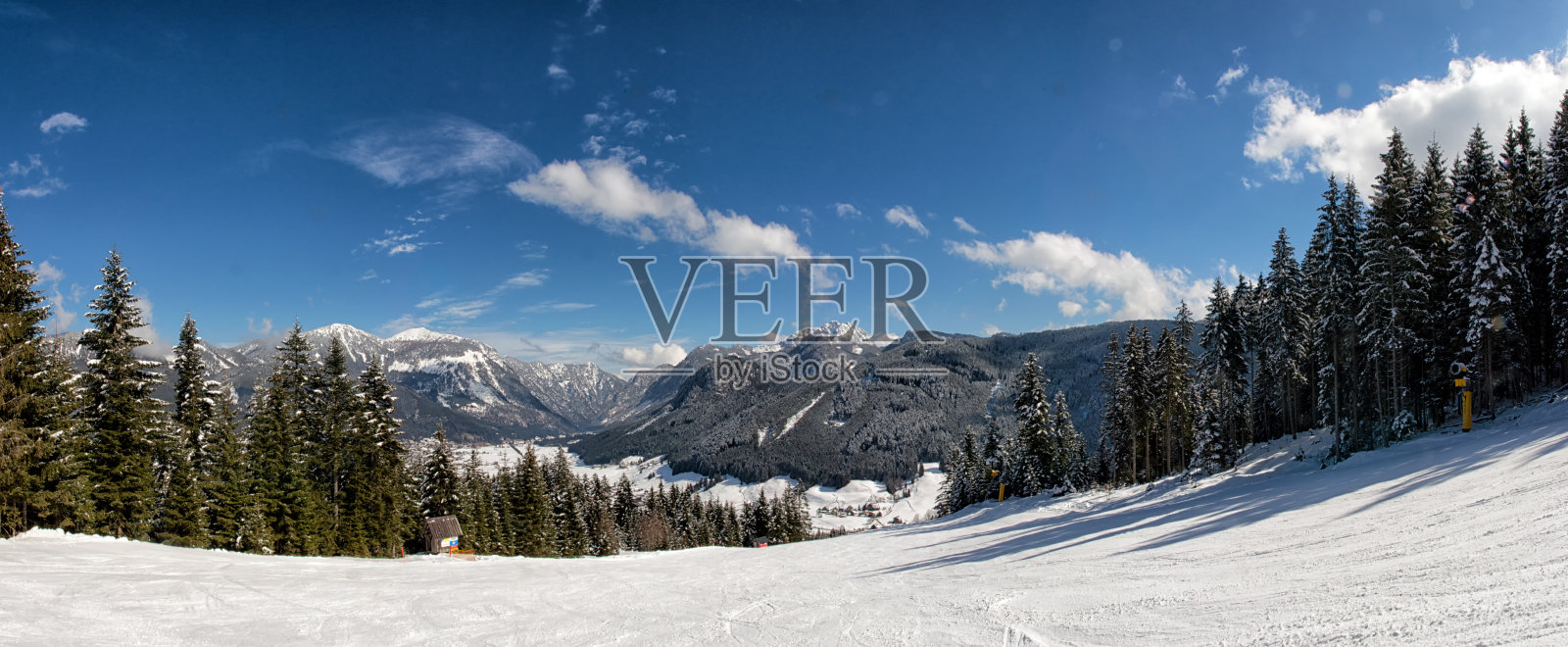 冬天的风景照片摄影图片