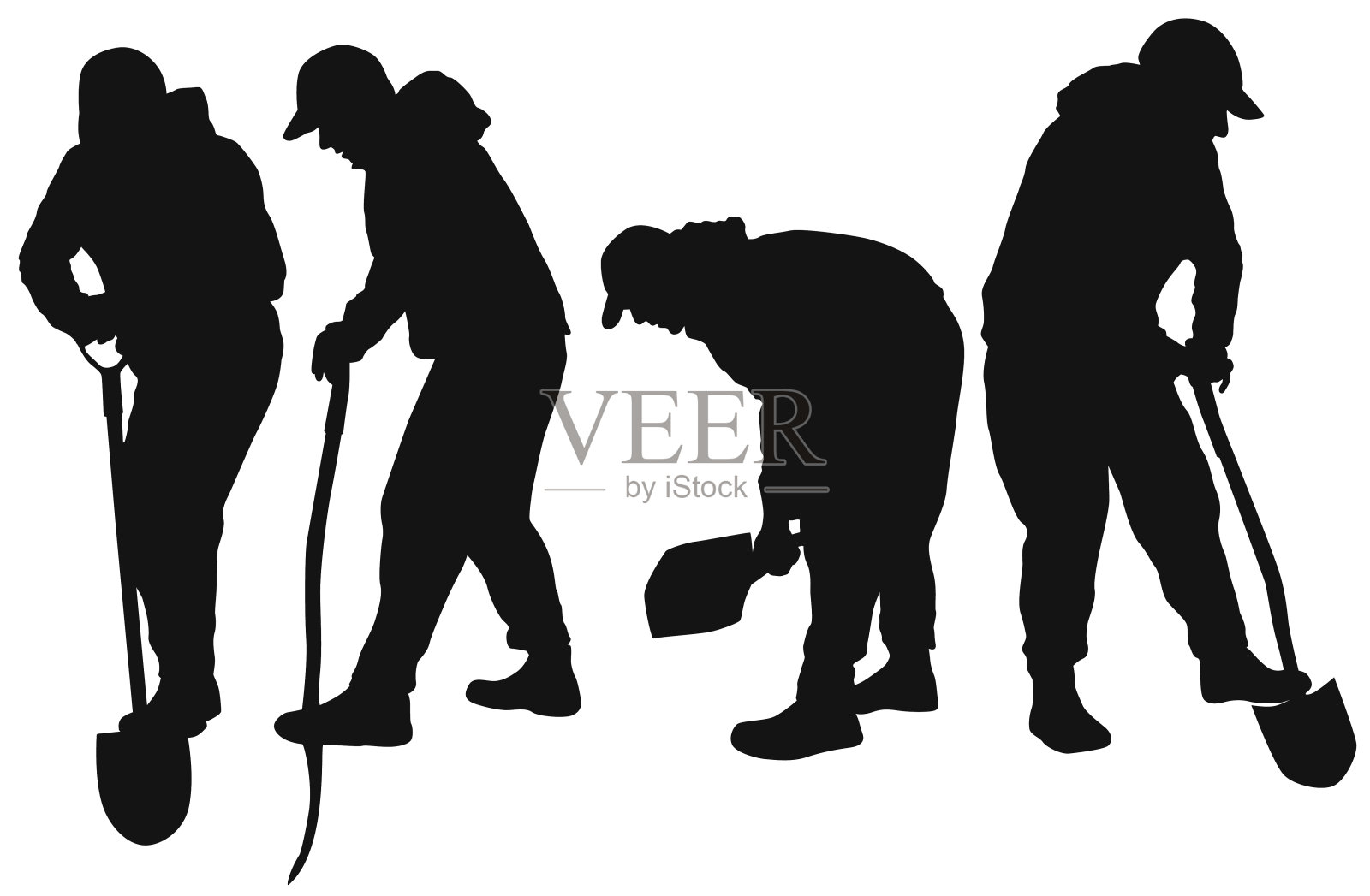 工作人插画图片素材