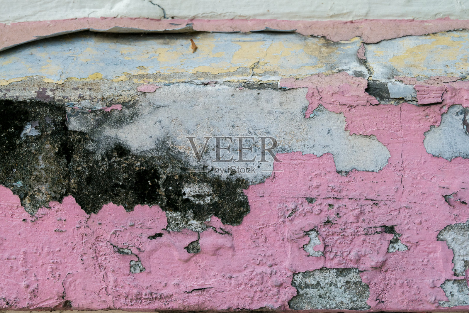 老式复古墙背景粉色照片摄影图片