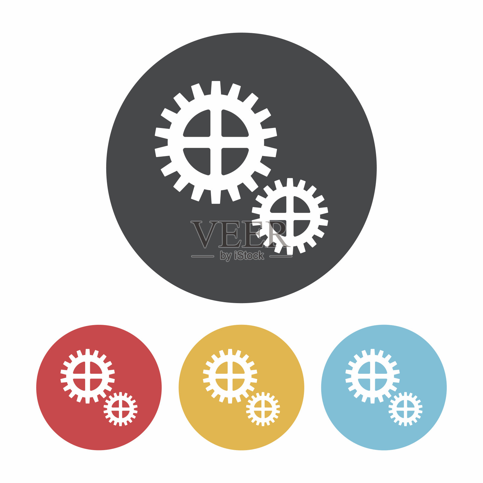 齿轮图标图标素材