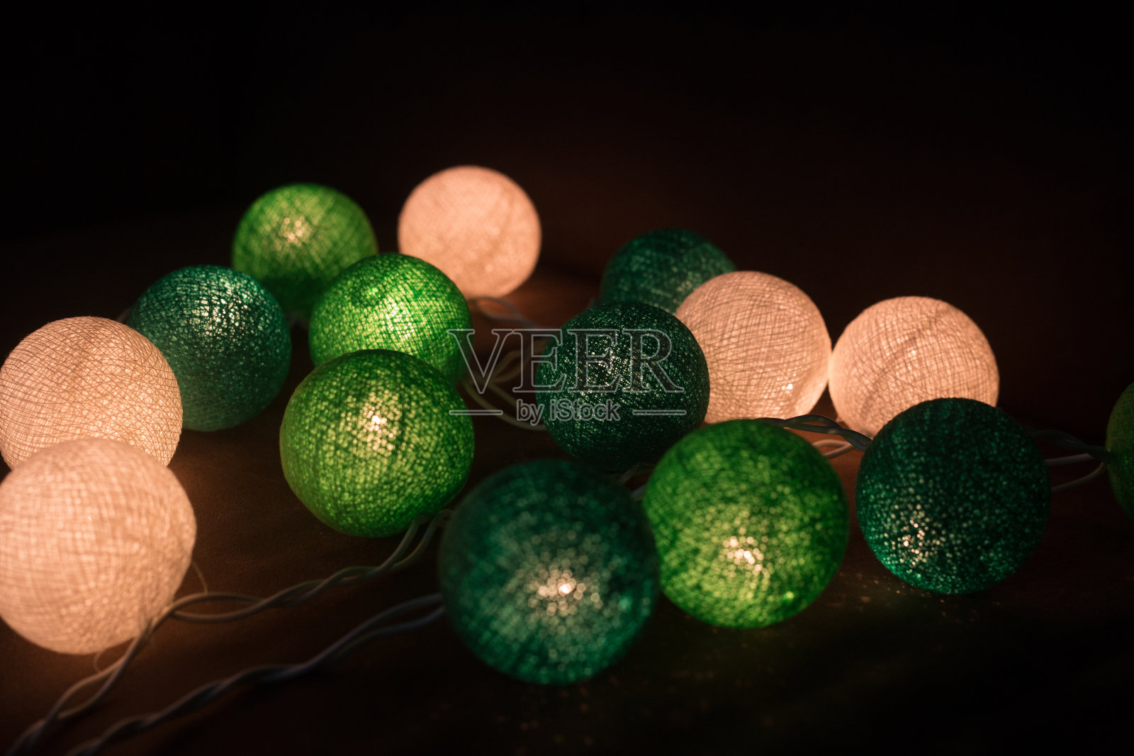 球灯，圣诞照片摄影图片