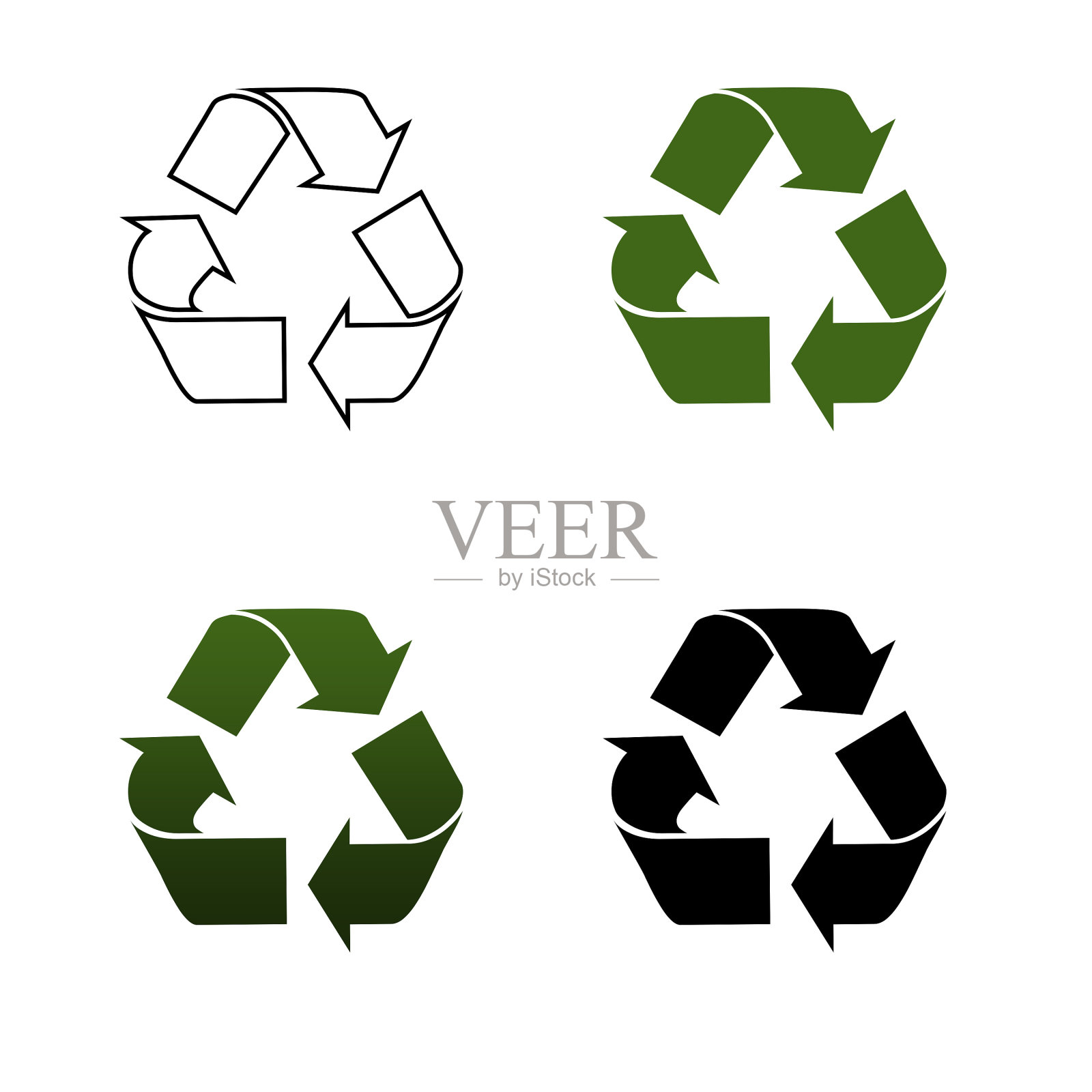 回收标志照片摄影图片