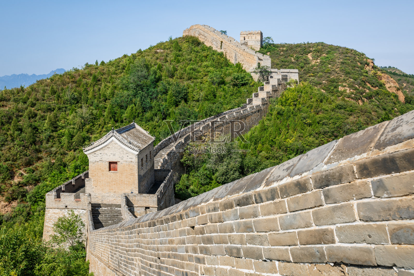 雄伟的中国长城照片摄影图片