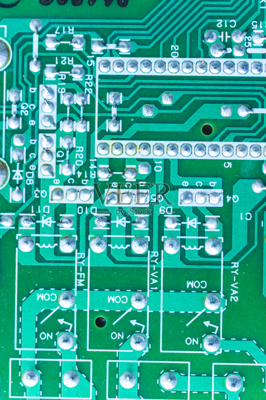 电子电路板照片摄影图片