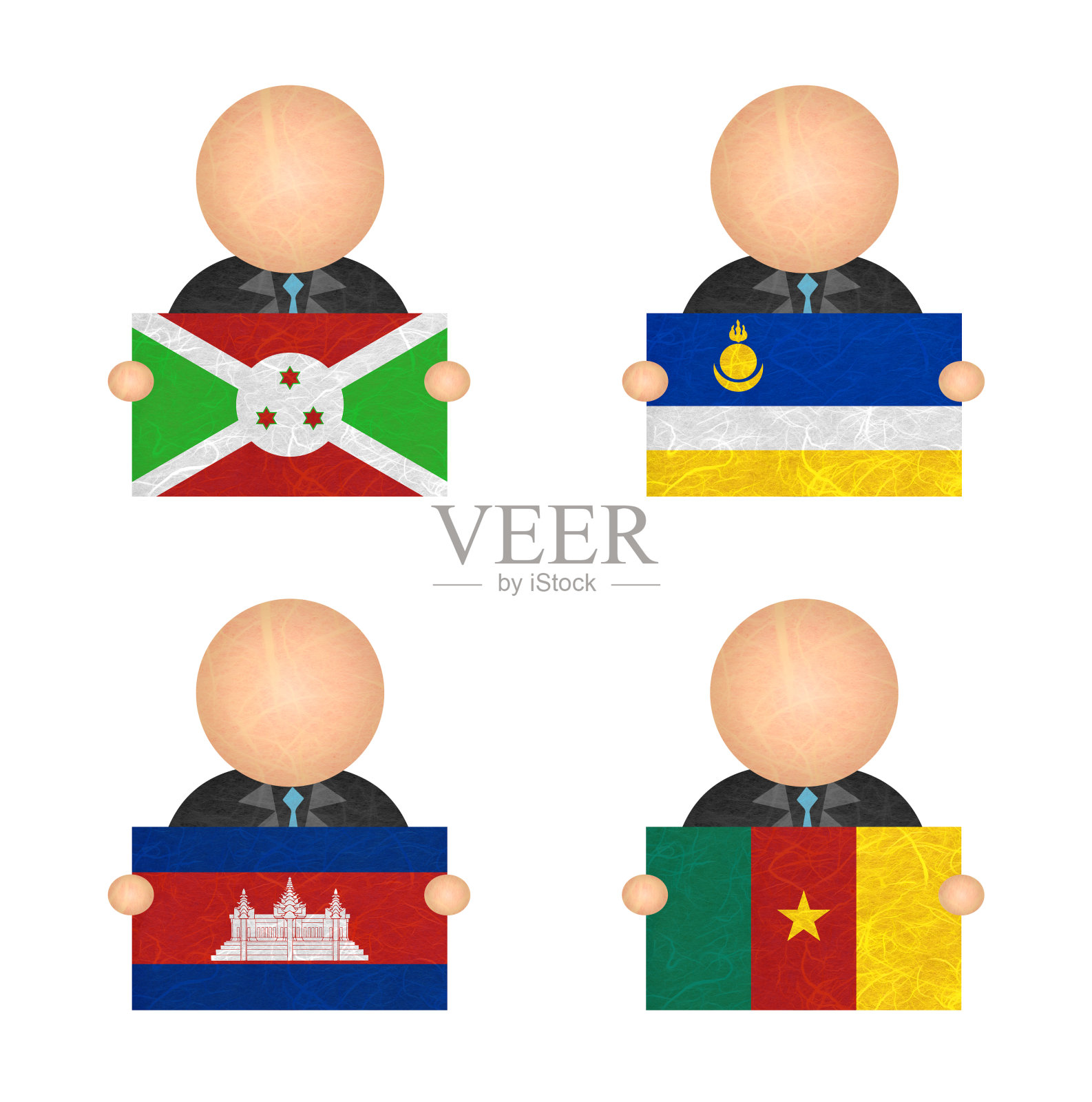 标签再生纸照片摄影图片