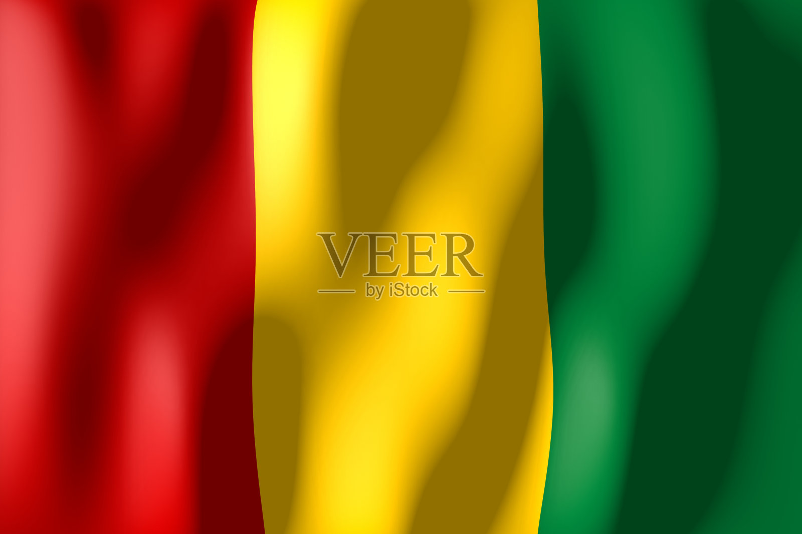 几内亚国旗照片摄影图片