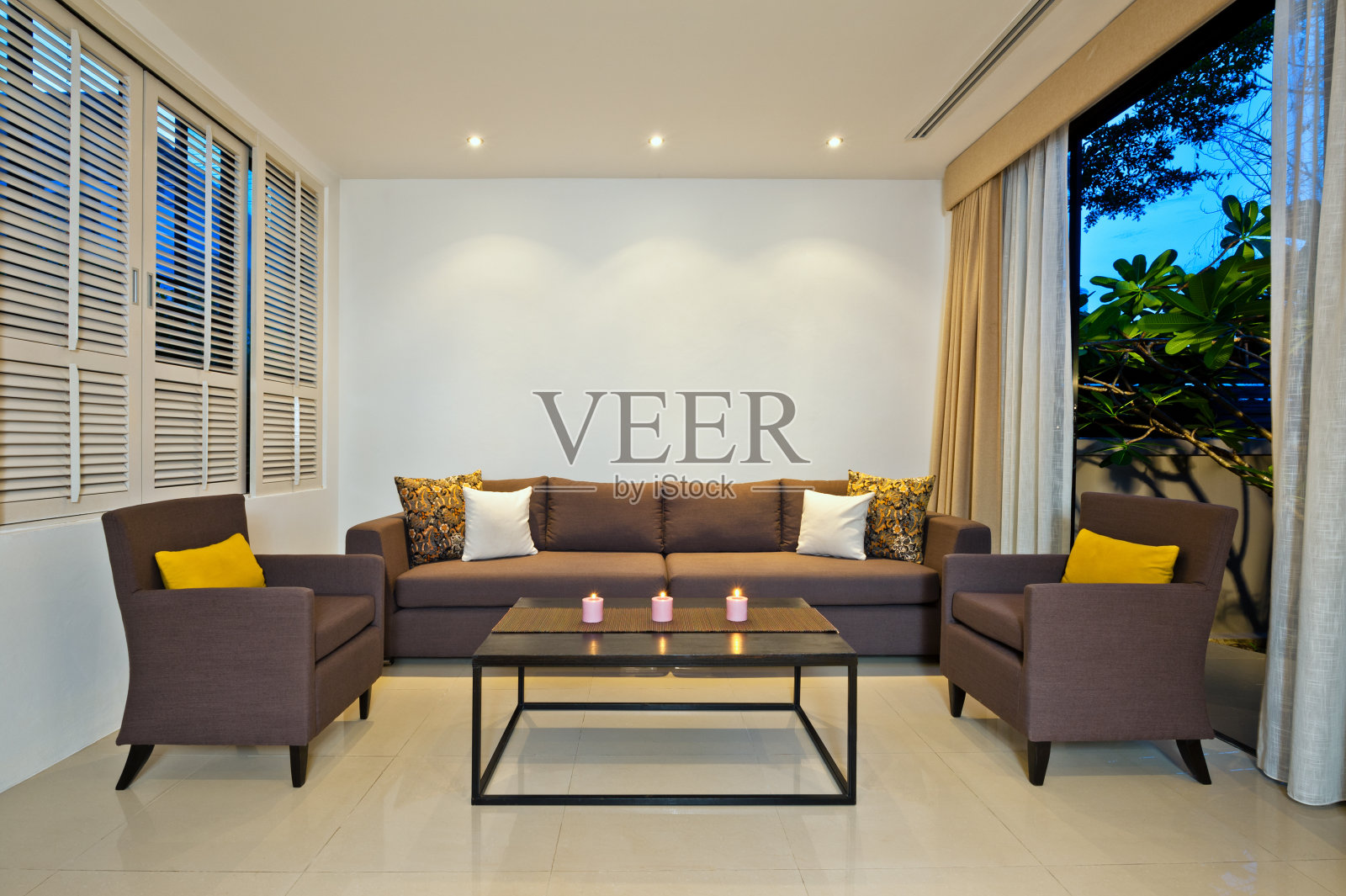 明亮的客厅照片摄影图片