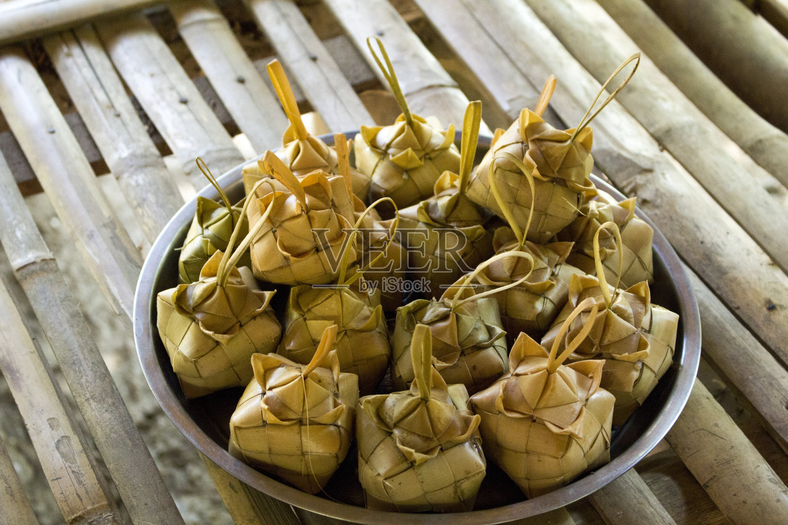 “Nom Katom”——柬埔寨的传统蛋糕照片摄影图片