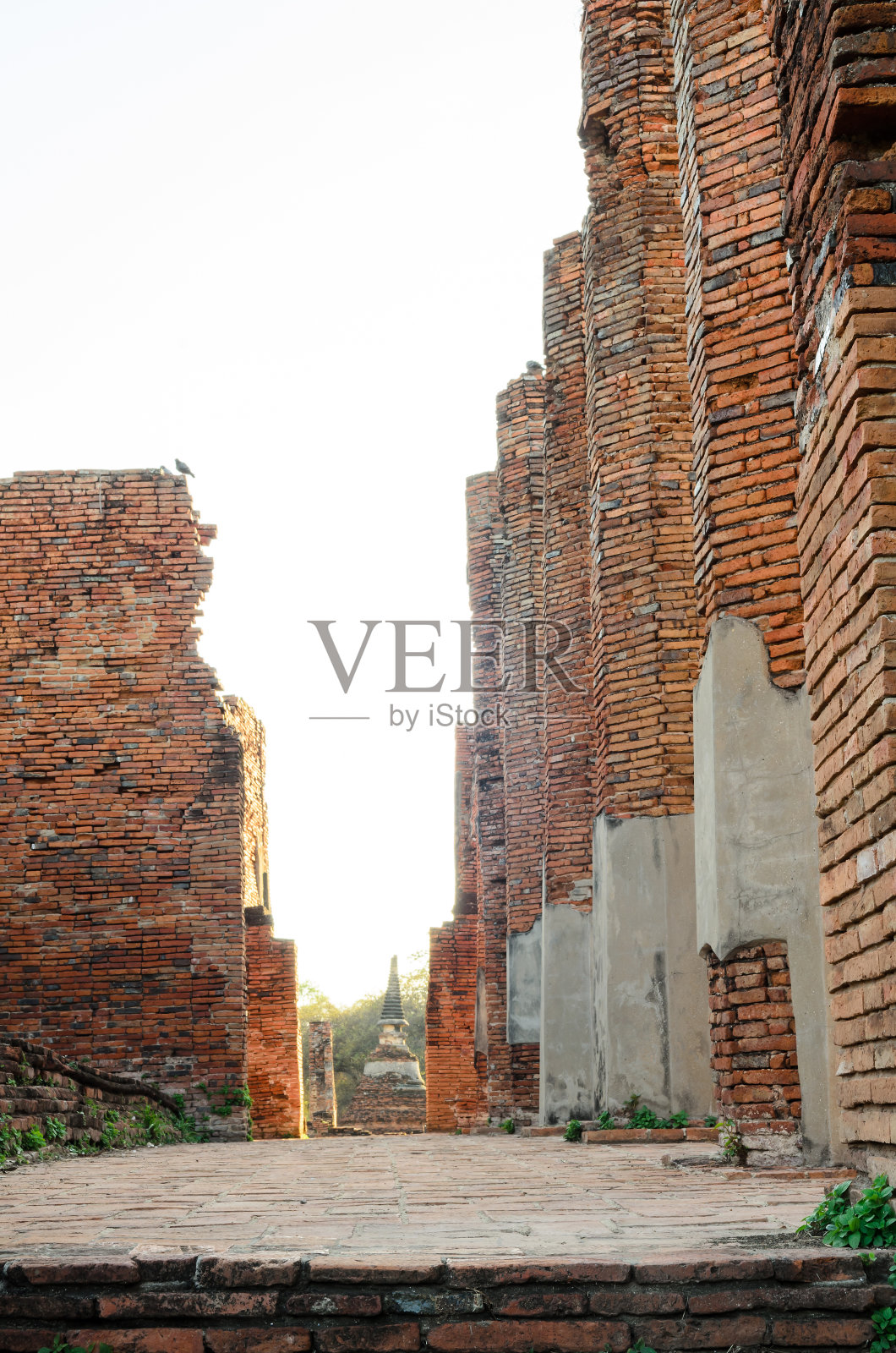 毁了砖的城堡照片摄影图片