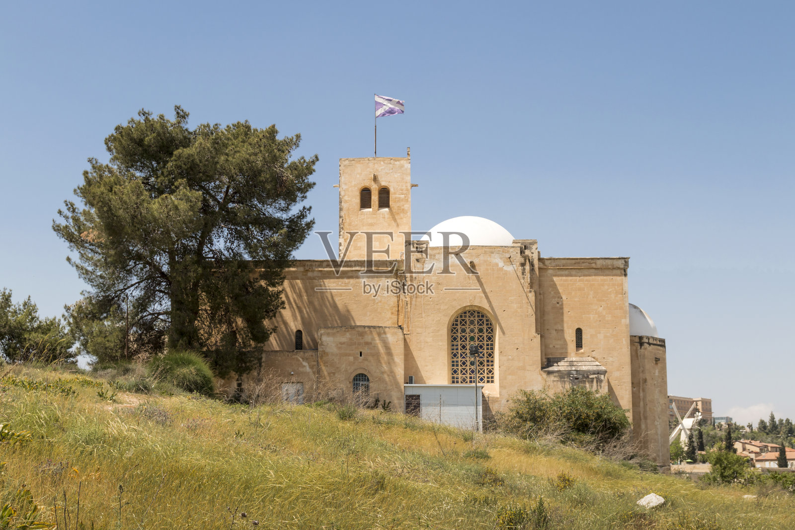 圣安德鲁教堂，耶路撒冷照片摄影图片