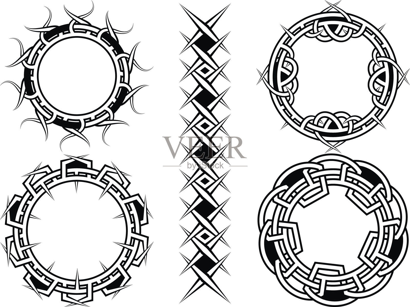 装饰、框架和边框设计元素图片