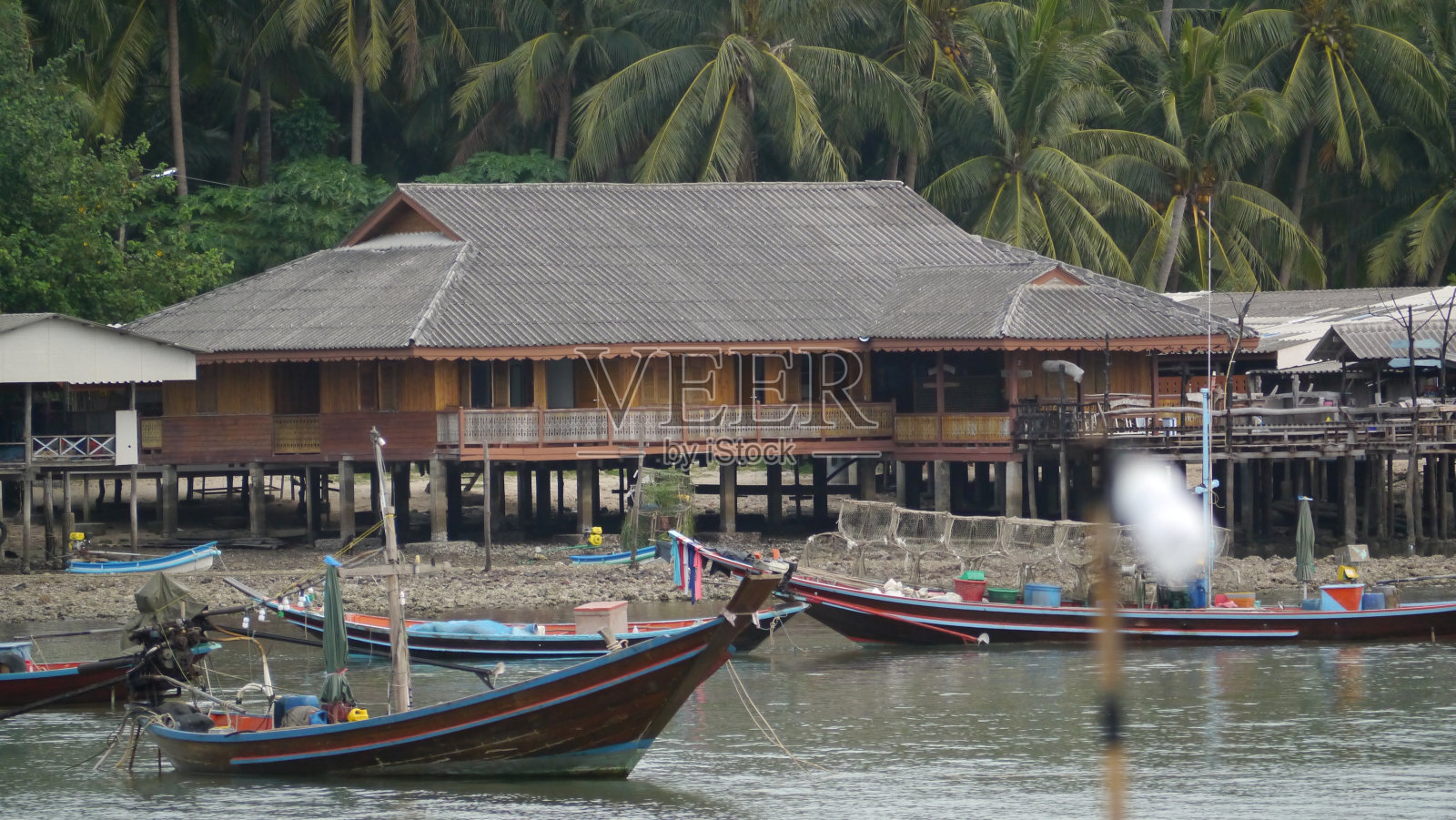 渔夫的房子照片摄影图片