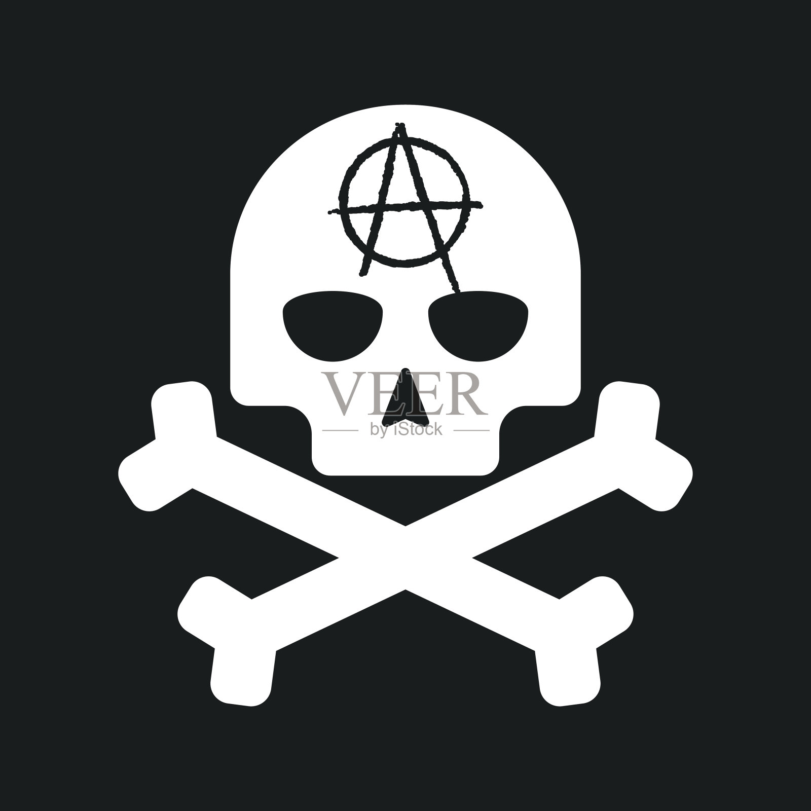 骷髅图标插画图片素材