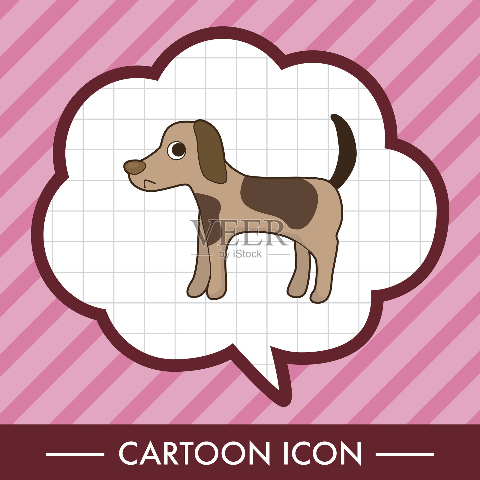 动物狗卡通主题元素设计元素图片