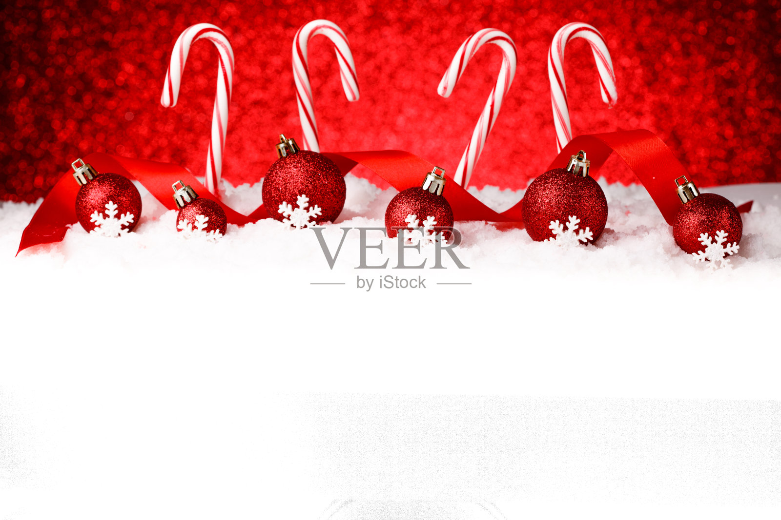 圣诞卡装饰的小玩意儿照片摄影图片