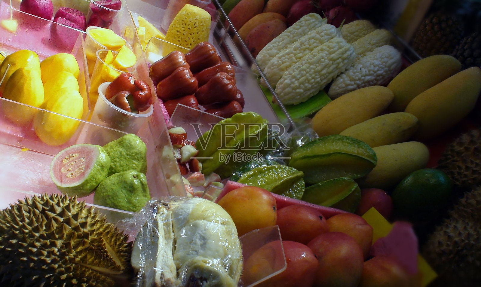台湾台北热带水果的变异照片摄影图片