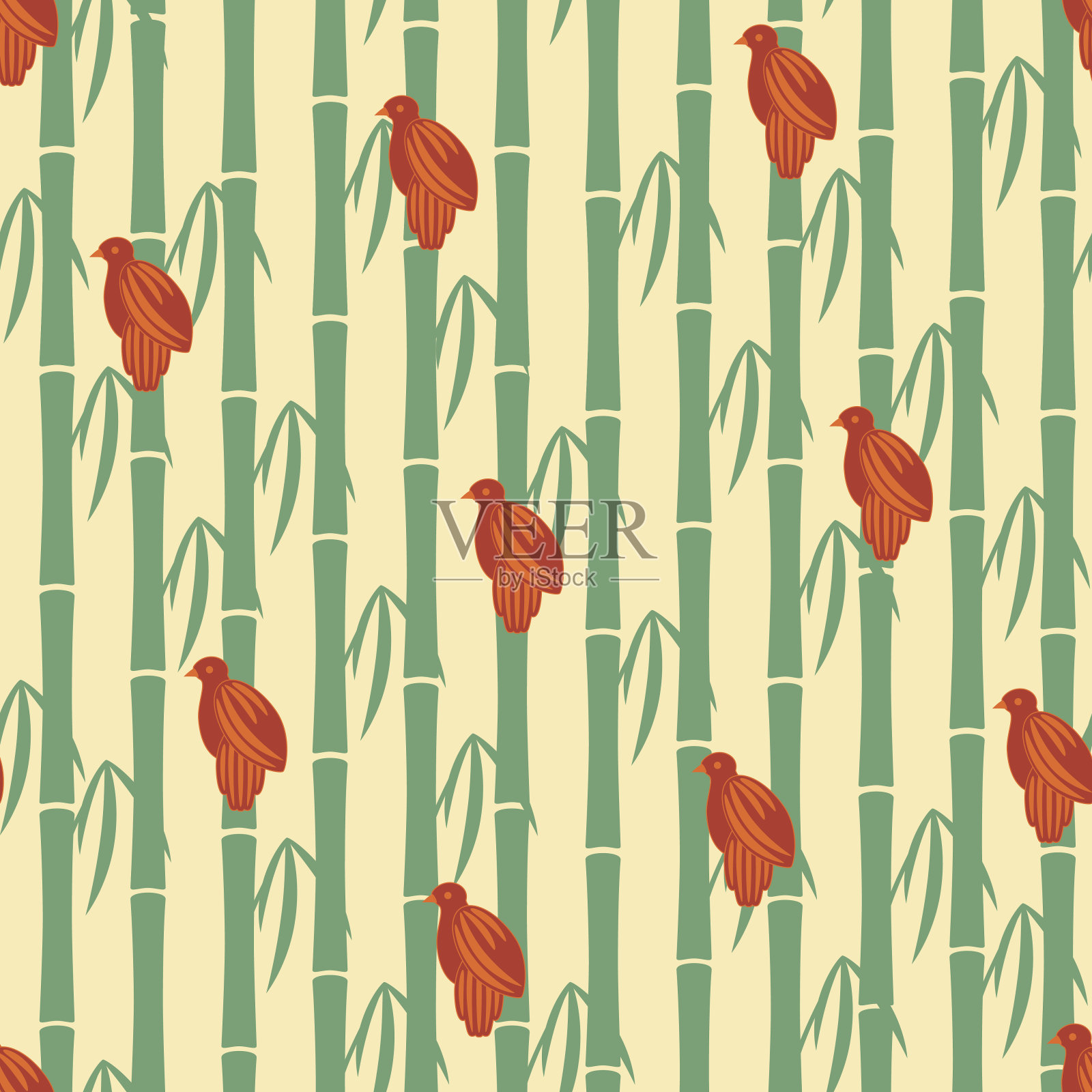 日本无缝模式插画图片素材