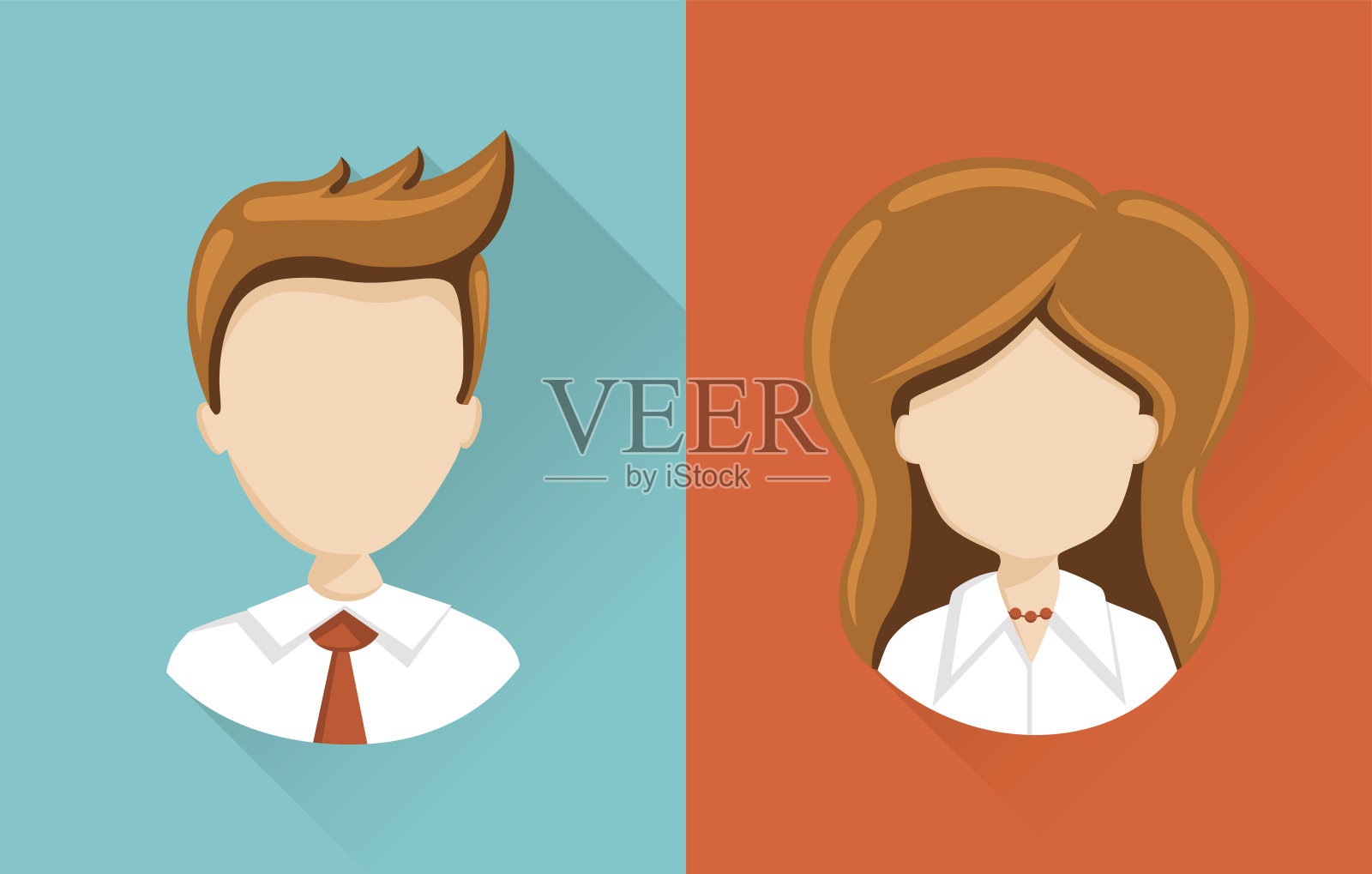 现代用户图标的插图插画图片素材