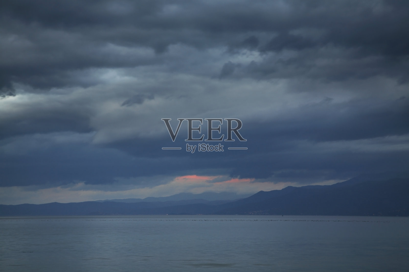 圣农附近的景观。马其顿照片摄影图片