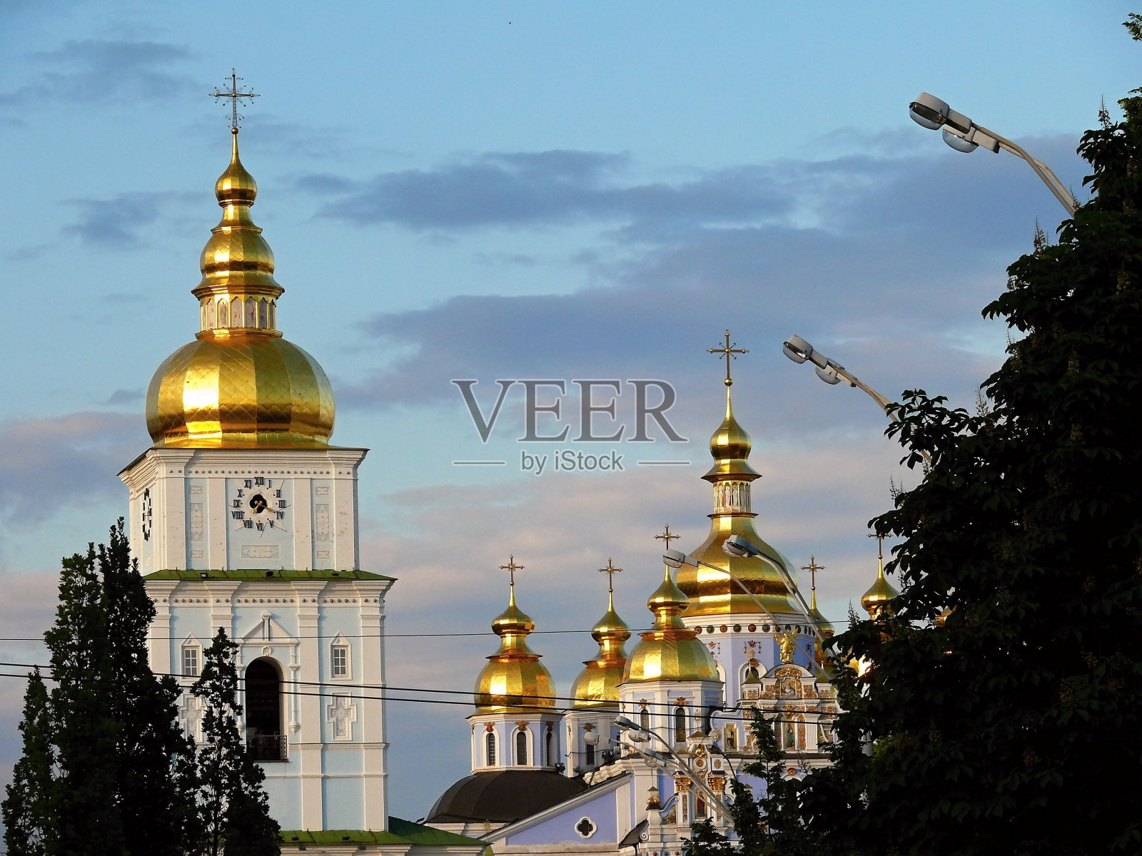 基辅。迈克尔的广场。照片摄影图片