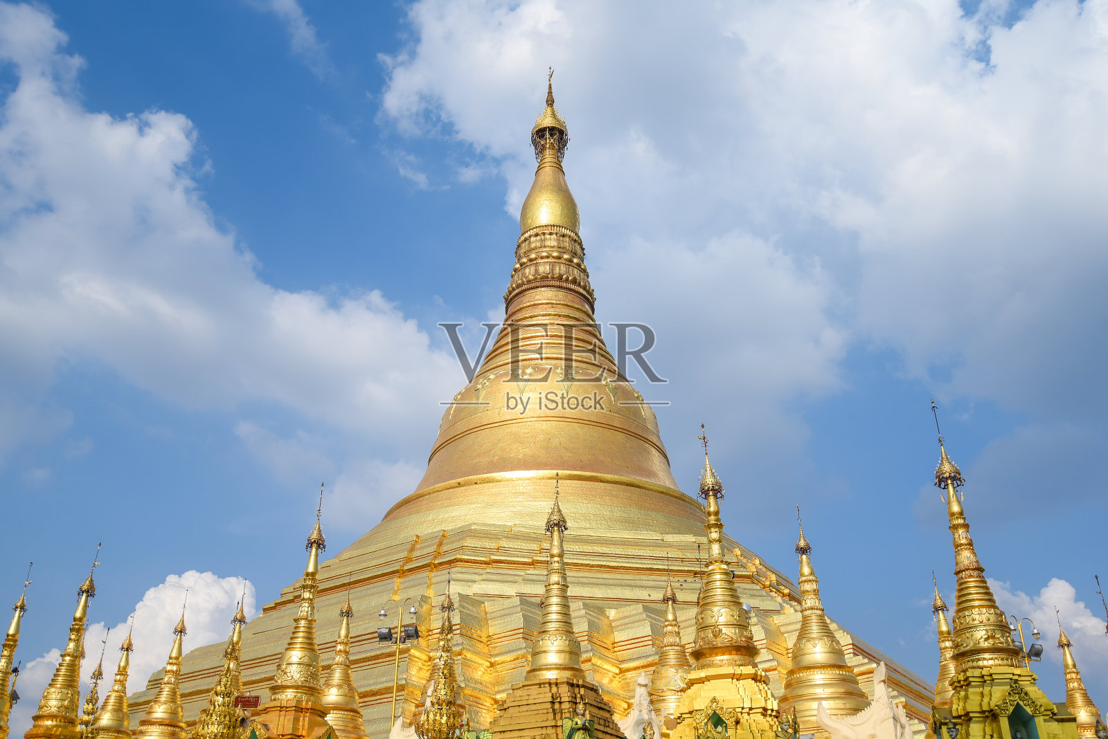 缅甸仰光大金塔照片摄影图片